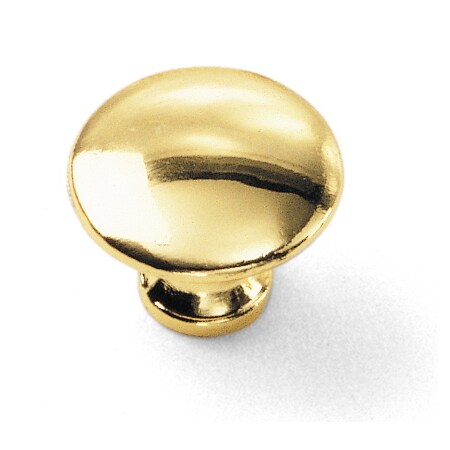 Laurey 1 1/4" Classic Traditions Knob, Polished Brass 55537